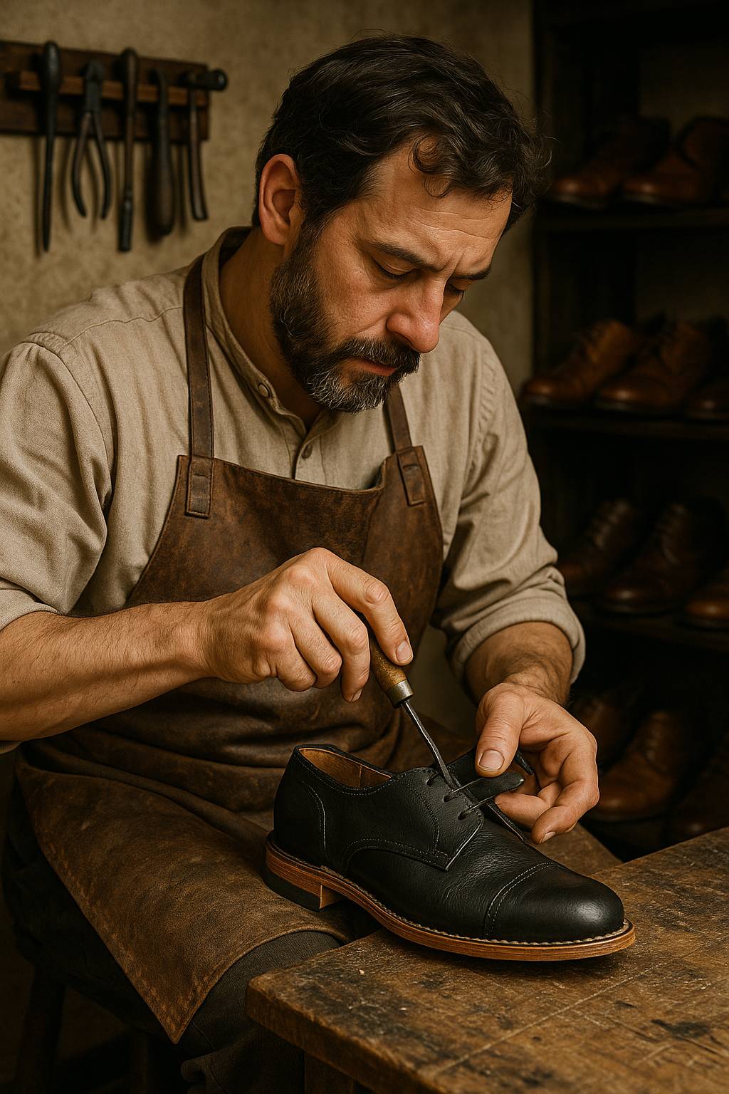 Schuhmacher-Handwerker